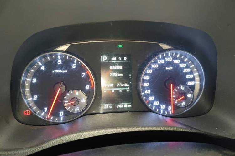 Used Hyundai Elantra (6th Generation / Lingdong) 2018 1.4T Dual-Clutch Xuan Dong · Dynamic Edition Instrument Cluster
