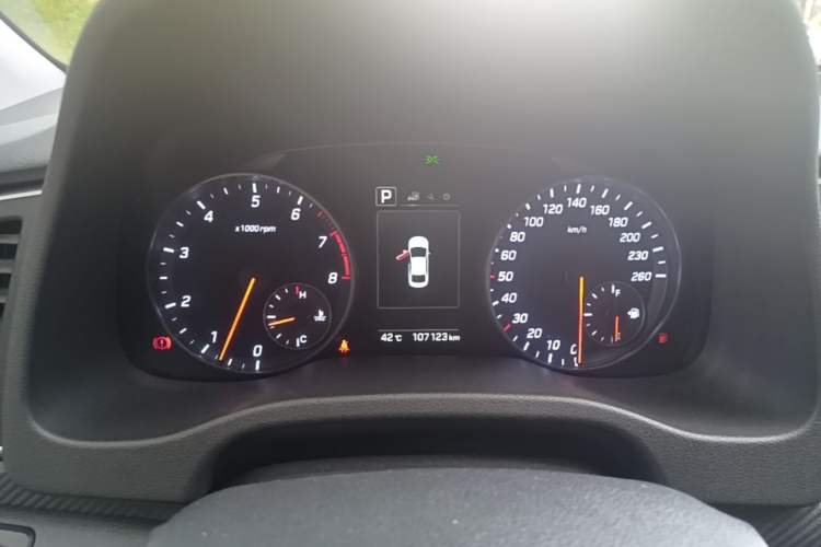 Used Hyundai Elantra (6th Generation / Lingdong) 2018 1.4T Dual-Clutch Xuan Dong · Dynamic Edition Instrument Cluster