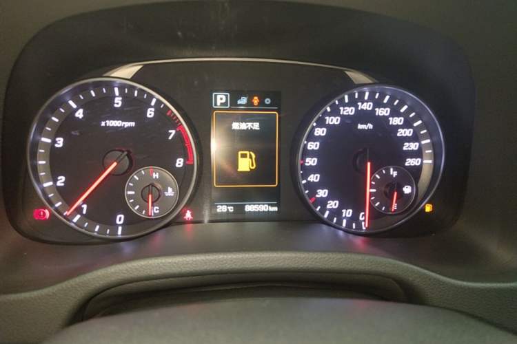 Used Hyundai Elantra (6th Generation / Lingdong) 2018 1.4T Dual-Clutch Xuan Dong · Dynamic Edition Instrument Cluster