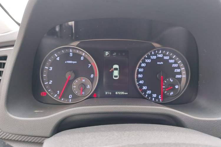 Used Hyundai Elantra (6th Generation / Lingdong) 2018 1.4T Dual-Clutch Xuan Dong · Dynamic Edition Instrument Cluster