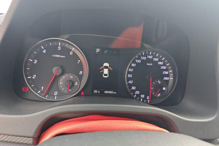Used Hyundai Elantra (6th Generation / Lingdong) 2018 1.4T Dual-Clutch Xuan Dong · Dynamic Edition Instrument Cluster