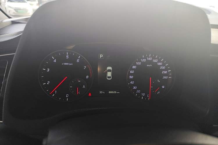 Used Hyundai Elantra (6th Generation / Lingdong) 2018 1.4T Dual-Clutch Xuan Dong · Dynamic Edition Instrument Cluster