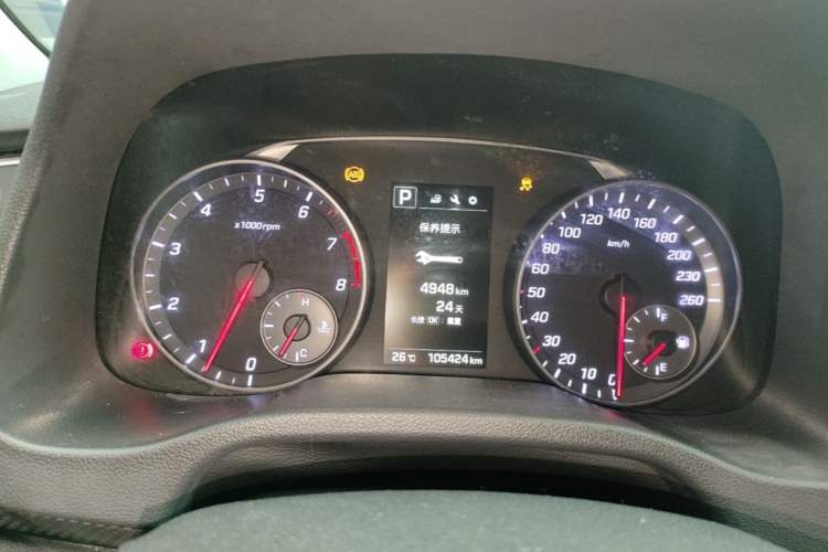 Used Hyundai Elantra (6th Generation / Lingdong) 2018 1.4T Dual-Clutch Xuan Dong · Dynamic Edition Instrument Cluster
