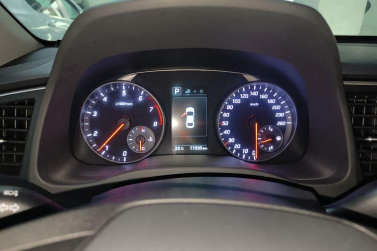 Used Hyundai Elantra (6th Generation / Lingdong) 2018 1.4T Dual-Clutch Xuan Dong · Dynamic Edition Instrument Cluster