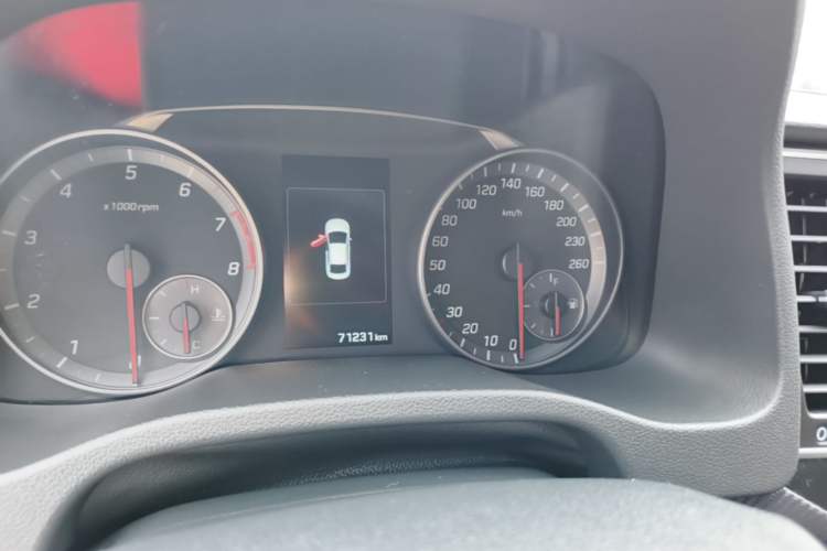 Used Hyundai Elantra (6th Generation / Lingdong) 2018 1.4T Dual-Clutch Xuan Dong · Dynamic Edition Instrument Cluster