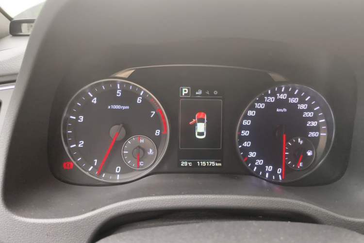 Used Hyundai Elantra (6th Generation / Lingdong) 2018 1.4T Dual-Clutch Xuan Dong · Dynamic Edition Instrument Cluster