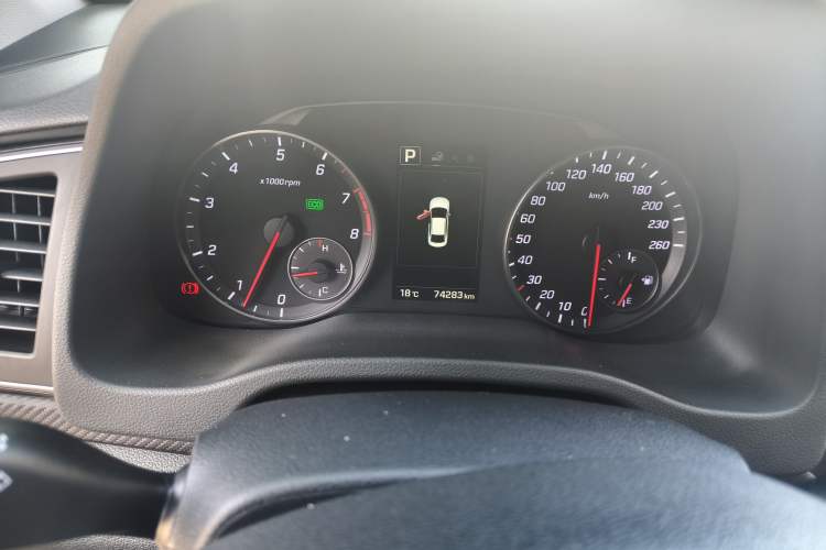 Used Hyundai Elantra (6th Generation / Lingdong) 2018 1.4T Dual-Clutch Xuan Dong · Dynamic Edition Instrument Cluster