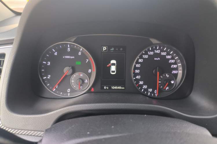 Used Hyundai Elantra (6th Generation / Lingdong) 2018 1.4T Dual-Clutch Xuan Dong · Dynamic Edition Instrument Cluster