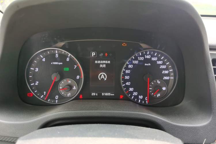 Used Hyundai Elantra (6th Generation / Lingdong) 2018 1.4T Dual-Clutch Xuan Dong · Dynamic Edition Instrument Cluster