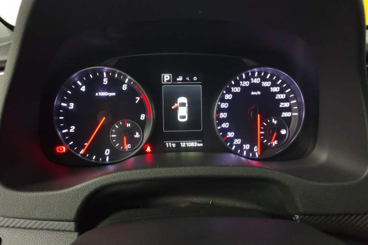 Used Hyundai Elantra (6th Generation / Lingdong) 2018 1.4T Dual-Clutch Xuan Dong · Dynamic Edition Instrument Cluster