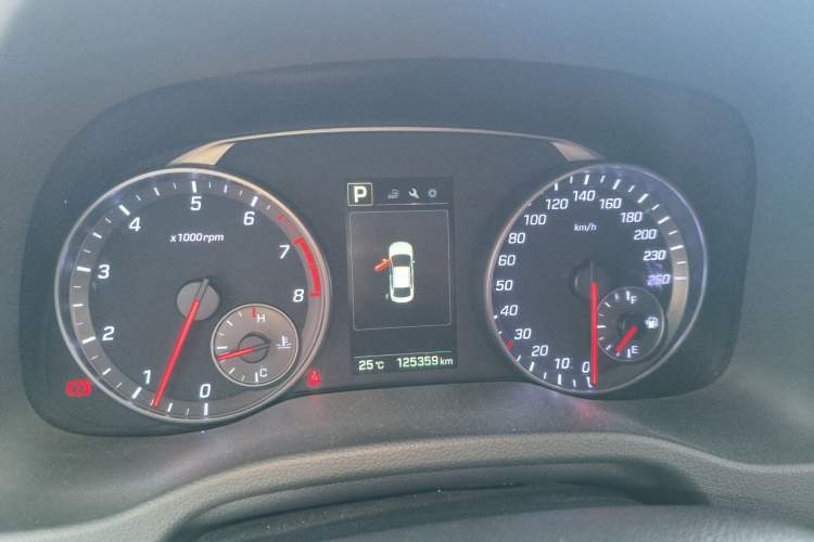 Used Hyundai Elantra (6th Generation / Lingdong) 2018 1.4T Dual-Clutch Xuan Dong · Dynamic Edition Instrument Cluster