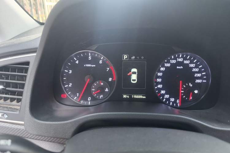 Used Hyundai Elantra (6th Generation / Lingdong) 2018 1.4T Dual-Clutch Xuan Dong · Dynamic Edition Instrument Cluster