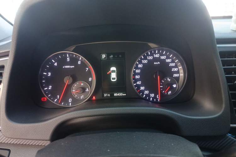Used Hyundai Elantra (6th Generation / Lingdong) 2018 1.4T Dual-Clutch Xuan Dong · Dynamic Edition Instrument Cluster