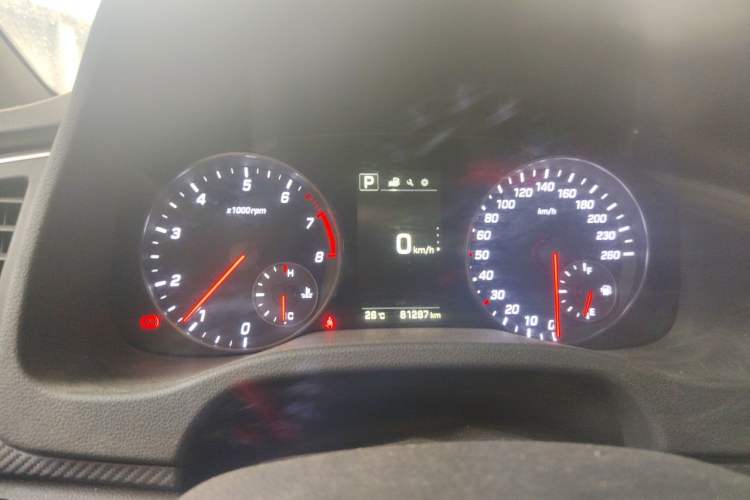 Used Hyundai Elantra (6th Generation / Lingdong) 2018 1.4T Dual-Clutch Xuan Dong · Dynamic Edition Instrument Cluster