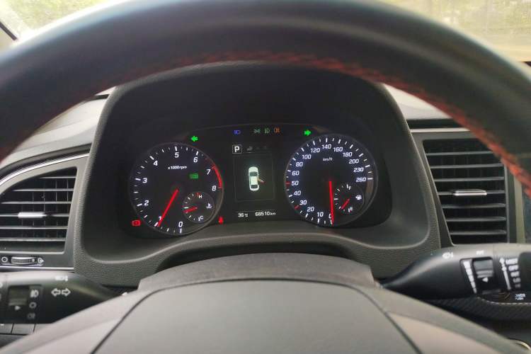 Used Hyundai Elantra (6th Generation / Lingdong) 2018 1.4T Dual-Clutch Xuan Dong · Dynamic Edition Instrument Cluster