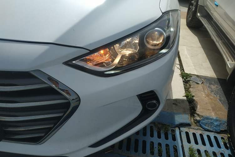 Used Hyundai Elantra (6th Generation / Lingdong) 2018 1.4T Dual-Clutch Xuan Dong · Dynamic Edition Left Front Headlight