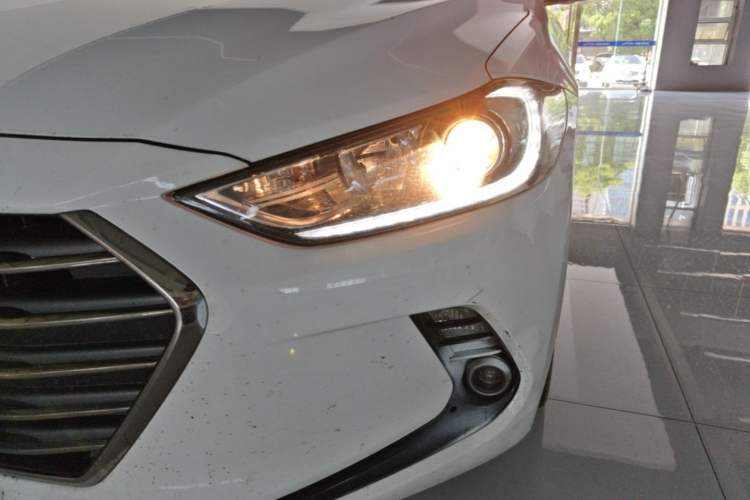 Used Hyundai Elantra (6th Generation / Lingdong) 2018 1.4T Dual-Clutch Xuan Dong · Dynamic Edition Left Front Headlight