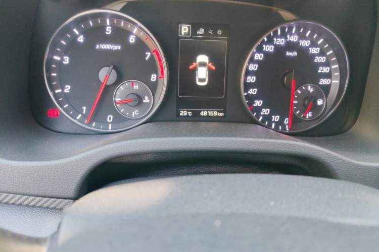 Used Hyundai Elantra (6th Generation / Lingdong) 2018 1.4T Dual-Clutch Xuan Dong · Dynamic Edition Odometer Close Up