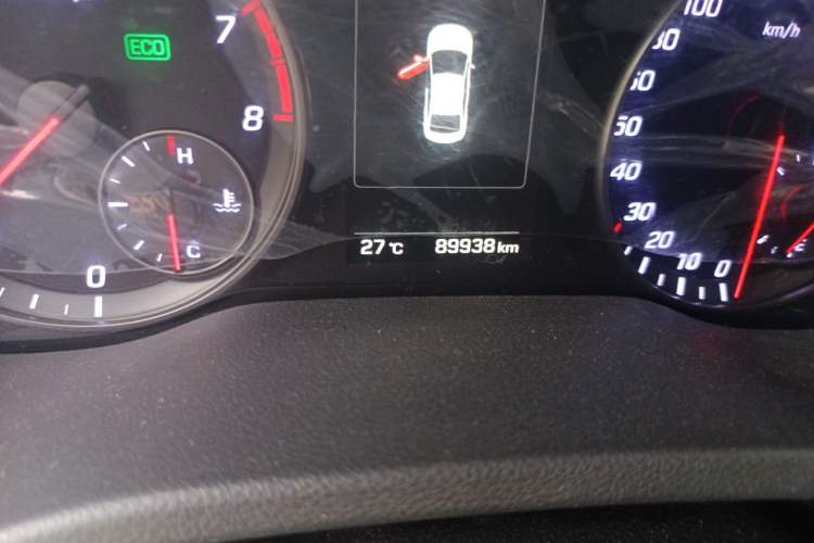 Used Hyundai Elantra (6th Generation / Lingdong) 2018 1.4T Dual-Clutch Xuan Dong · Dynamic Edition Odometer Close Up