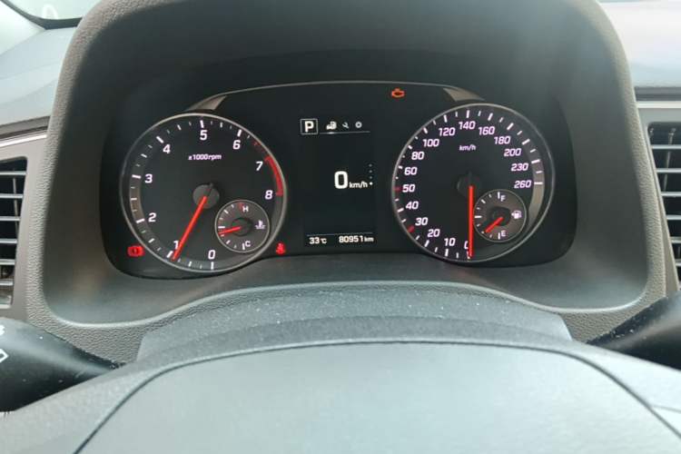 Used Hyundai Elantra (6th Generation / Lingdong) 2018 1.4T Dual-Clutch Xuan Dong · Dynamic Edition Odometer Close Up