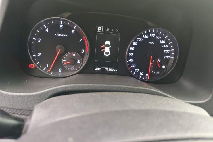 Used Hyundai Elantra (6th Generation / Lingdong) 2018 1.4T Dual-Clutch Xuan Dong · Dynamic Edition Odometer Close Up