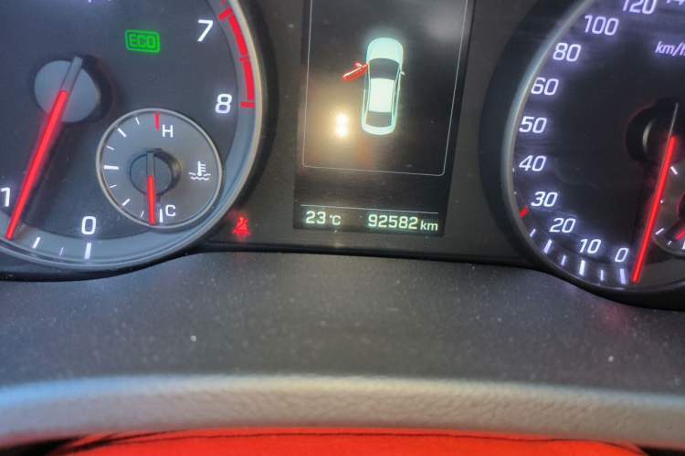 Used Hyundai Elantra (6th Generation / Lingdong) 2018 1.4T Dual-Clutch Xuan Dong · Dynamic Edition Odometer Close Up