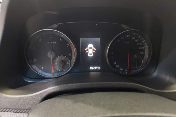 Used Hyundai Elantra (6th Generation / Lingdong) 2018 1.4T Dual-Clutch Xuan Dong · Dynamic Edition Odometer Close Up