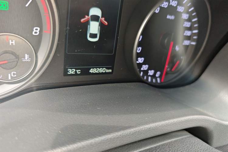 Used Hyundai Elantra (6th Generation / Lingdong) 2018 1.4T Dual-Clutch Xuan Dong · Dynamic Edition Odometer Close Up