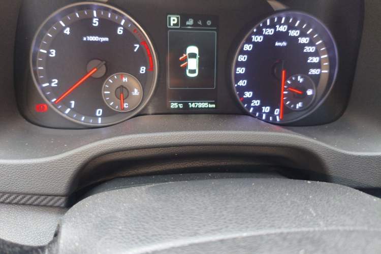Used Hyundai Elantra (6th Generation / Lingdong) 2018 1.4T Dual-Clutch Xuan Dong · Dynamic Edition Odometer Close Up