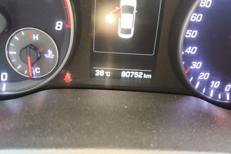 Used Hyundai Elantra (6th Generation / Lingdong) 2018 1.4T Dual-Clutch Xuan Dong · Dynamic Edition Odometer Close Up