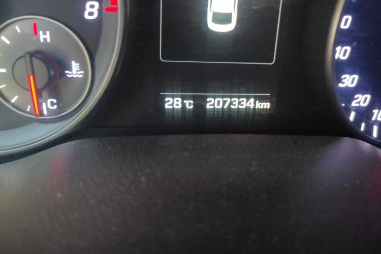 Used Hyundai Elantra (6th Generation / Lingdong) 2018 1.4T Dual-Clutch Xuan Dong · Dynamic Edition Odometer Close Up