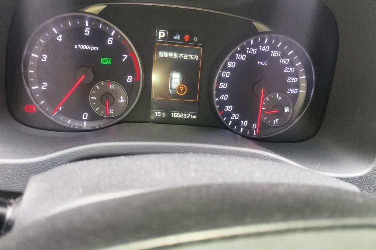 Used Hyundai Elantra (6th Generation / Lingdong) 2018 1.4T Dual-Clutch Xuan Dong · Dynamic Edition Odometer Close Up