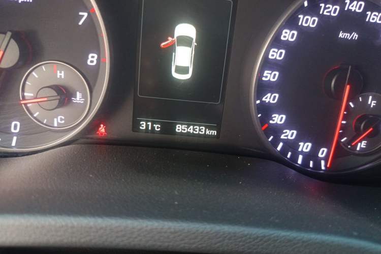 Used Hyundai Elantra (6th Generation / Lingdong) 2018 1.4T Dual-Clutch Xuan Dong · Dynamic Edition Odometer Close Up