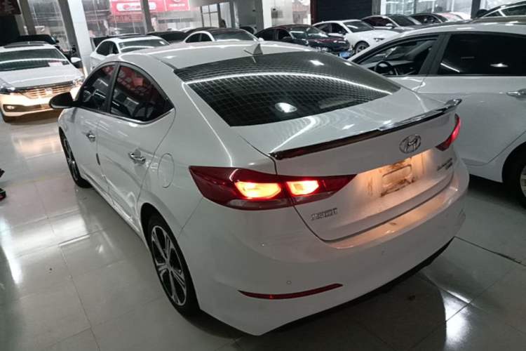 Used Hyundai Elantra (6th Generation / Lingdong) 2018 1.4T Dual-Clutch Xuan Dong · Dynamic Edition Rear Left 45 Deg