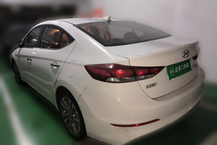 Used Hyundai Elantra (6th Generation / Lingdong) 2018 1.6L Automatic 15th Anniversary Special Edition Rear Left 45 Deg