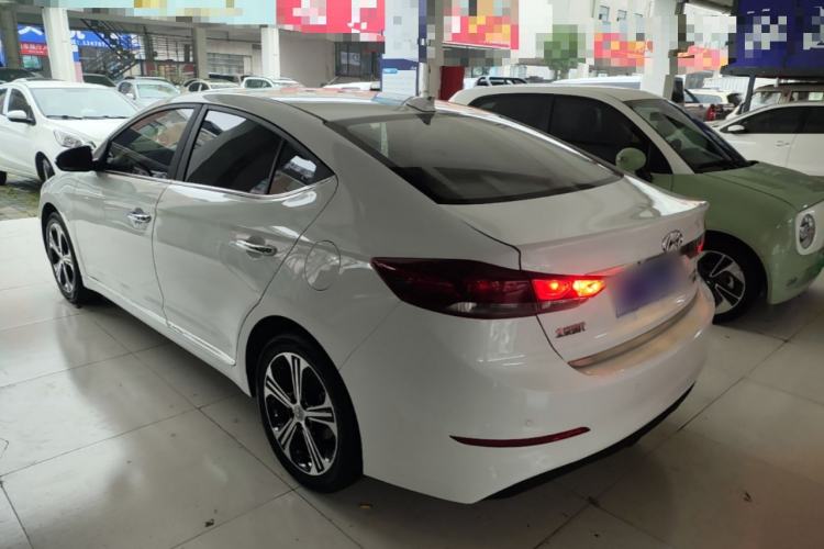 Used Hyundai Elantra (6th Generation / Lingdong) 2018 1.4T Dual-Clutch Xuan Dong · Dynamic Edition Rear Left 45 Deg