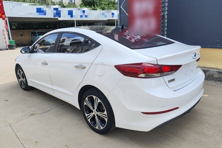 Used Hyundai Elantra (6th Generation / Lingdong) 2018 1.4T Dual-Clutch Xuan Dong · Dynamic Edition Rear Left 45 Deg