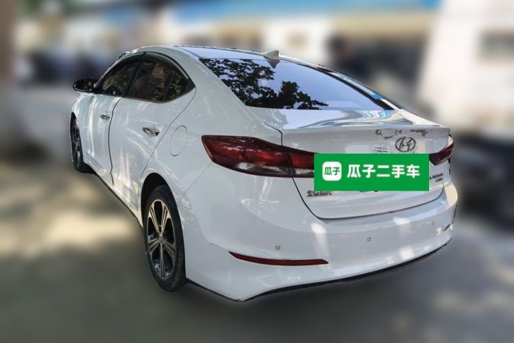 Used Hyundai Elantra (6th Generation / Lingdong) 2018 1.4T Dual-Clutch Xuan Dong · Dynamic Edition Rear Left 45 Deg