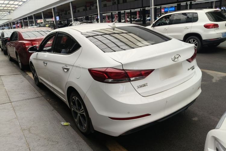 Used Hyundai Elantra (6th Generation / Lingdong) 2018 1.4T Dual-Clutch Xuan Dong · Dynamic Edition Rear Left 45 Deg