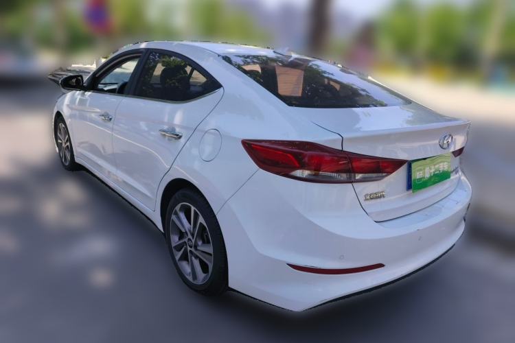 Used Hyundai Elantra (6th Generation / Lingdong) 2018 1.6L Automatic 15th Anniversary Special Edition Rear Left 45 Deg