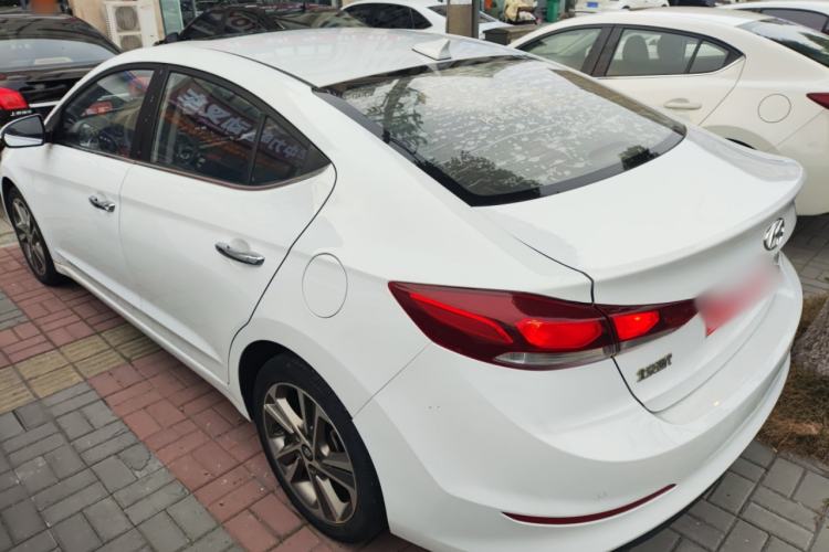 Used Hyundai Elantra (6th Generation / Lingdong) 2018 1.6L Automatic 15th Anniversary Special Edition Rear Left 45 Deg