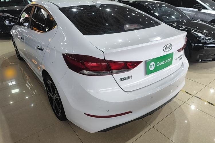 Used Hyundai Elantra (6th Generation / Lingdong) 2018 1.4T Dual-Clutch Xuan Dong · Dynamic Edition Rear Left 45 Deg