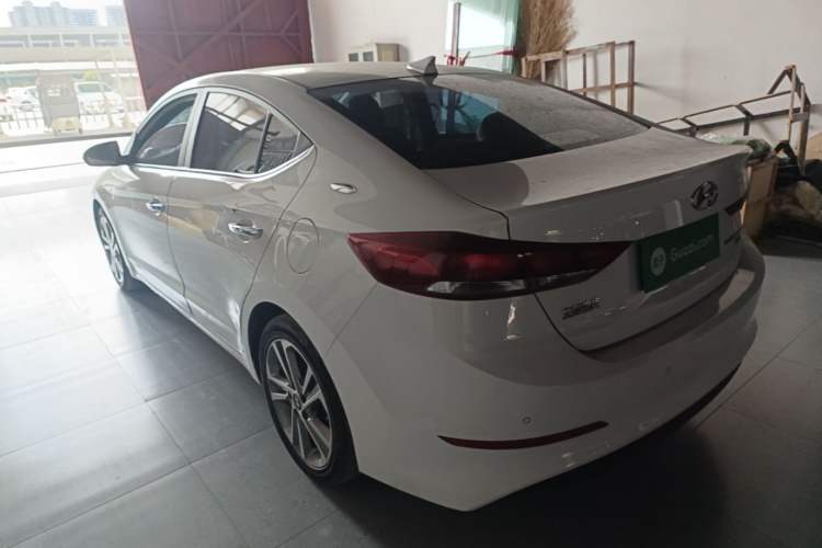 Used Hyundai Elantra (6th Generation / Lingdong) 2018 1.6L Automatic 15th Anniversary Special Edition Rear Left 45 Deg