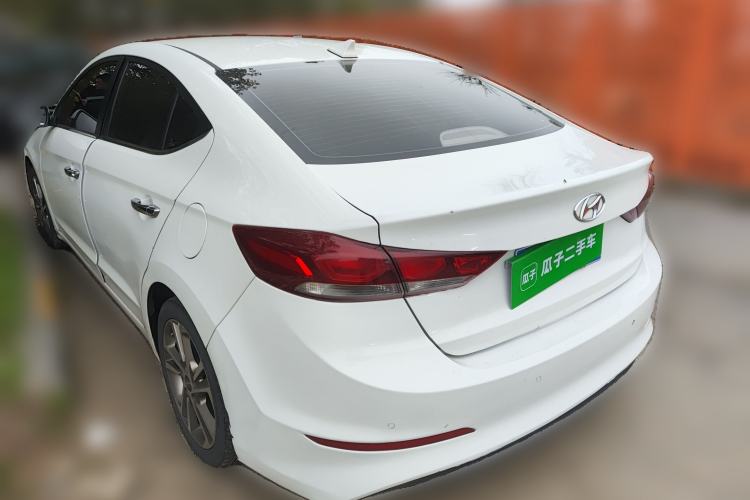 Used Hyundai Elantra (6th Generation / Lingdong) 2018 1.6L Automatic 15th Anniversary Special Edition Rear Left 45 Deg
