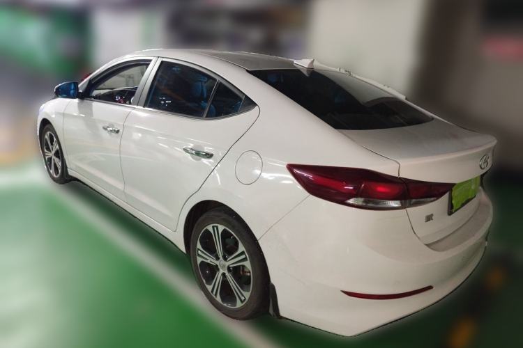 Used Hyundai Elantra (6th Generation / Lingdong) 2018 1.4T Dual-Clutch Xuan Dong · Dynamic Edition Rear Left 45 Deg