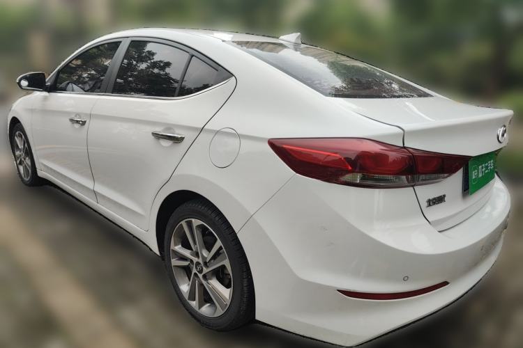 Used Hyundai Elantra (6th Generation / Lingdong) 2018 1.6L Automatic 15th Anniversary Special Edition Rear Left 45 Deg
