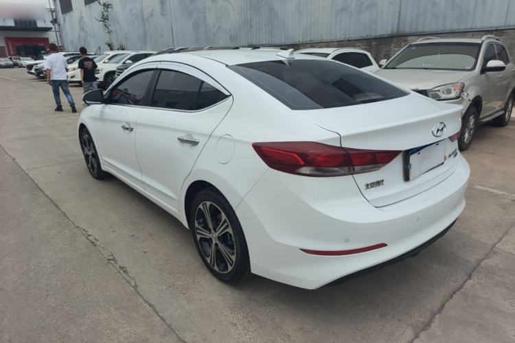 Used Hyundai Elantra (6th Generation / Lingdong) 2018 1.4T Dual-Clutch Xuan Dong · Dynamic Edition Rear Left 45 Deg