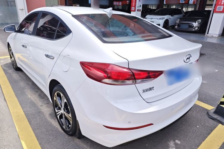 Used Hyundai Elantra (6th Generation / Lingdong) 2018 1.4T Dual-Clutch Xuan Dong · Dynamic Edition Rear Left 45 Deg