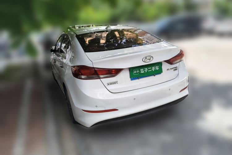 Used Hyundai Elantra (6th Generation / Lingdong) 2018 1.6L Automatic 15th Anniversary Special Edition Rear Left 45 Deg