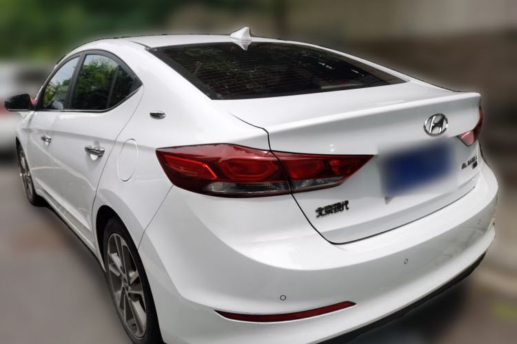 Used Hyundai Elantra (6th Generation / Lingdong) 2018 1.6L Automatic 15th Anniversary Special Edition Rear Left 45 Deg